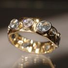 Gold Ring Aquarius