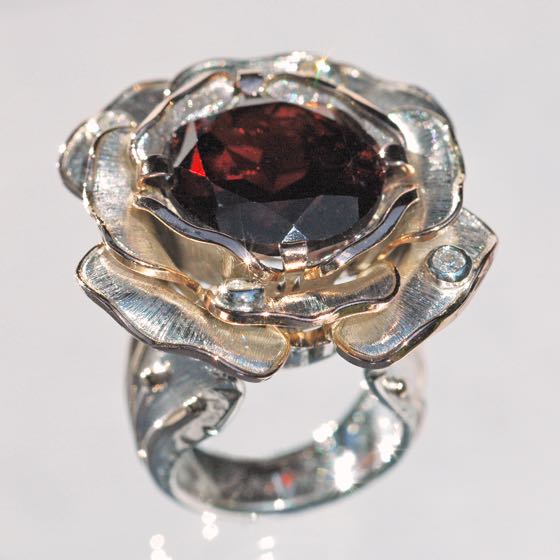 Garnet Ring Rose