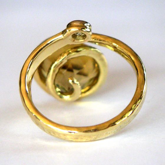 Open Gold Ring Snake