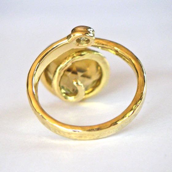 Open Gold Ring Snake