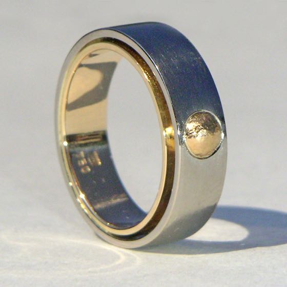 Gold Ring Yinyang-06