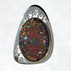 Gold Ring Opal-Brown