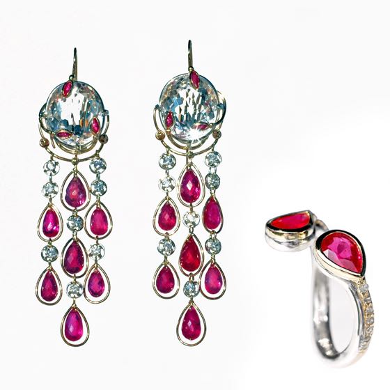 Jewellery-Set Royal-Ruby