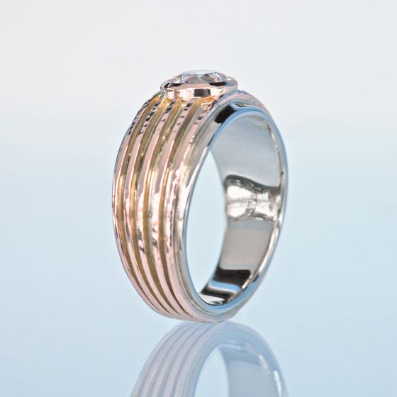 White Gold Ring Byzanz-Royal