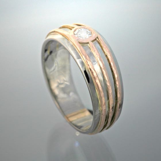 White Gold Ring Byzanz-White