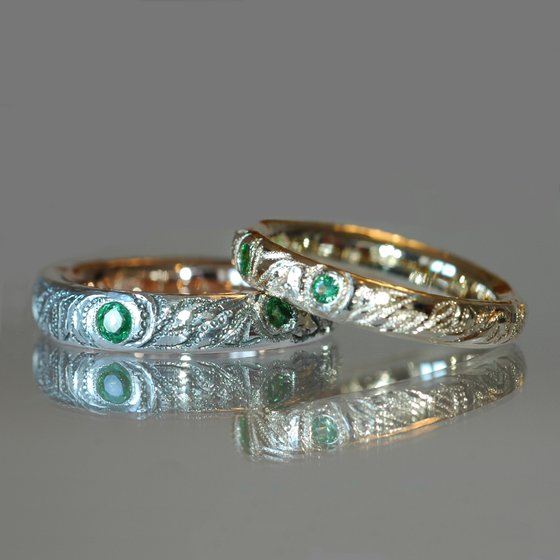 Wedding Rings Floating