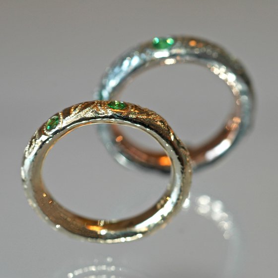 Wedding Rings Floating